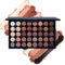 LHLXZQ 40 Farbe Lidschatten Palette, Mehrfarbiges, Mattes, Nude Perlglanz, Glänzend Lidschattenbrett, Bühne Halloween Weihnachten eyeshadow tray, geeignet für Anfänger und Profis*1