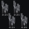 VINCIGANT 4 Set Acryl Candelabra Mittelstücke für Hochzeit, Clear 5-Arm Kerzenhalter mit Acryl Schatten für Dinner Party Valentinstag Mittelstücke für Tischdekoration Fit 2.2cm LED Kerze(Ohne Kerzen)