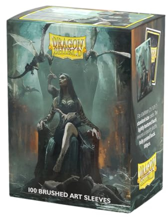 Dragon Shield | Brushed Art Sleeves | Halloween 2024 | 100 CT - Smooth & Tough Premium TCG Sleeves | Compatible with Pokemon, Flesh & Blood, One Piece & Magic the Gathering