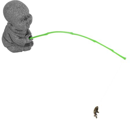 ORFOFE Mini- -Statue Lebensechte Aquarium-Dekoration Landschaft für Aquarium