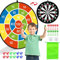 Dart Board for Kids, Boys Toys Double-Sided Dart Board with Sticky Balls and Darts, Indoor Outdoor Sport Fun Party Play Parent-Child Activity Game Toys, Gifts for Boys and Girls Aged 3 to 12 years