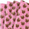 Sanixin Geschenkpapier mit rosa Ottern, niedlicher Otter, Geburtstags-Geschenkpapier für Männer und Frauen, Freunde, Valentinstag, Geburtstag, Jahrestag, Basteln, 50 x 70 cm, 12 Bögen