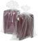 ORT Large Clear Plastic Storage Bags - 5 Pieces + 5 Cable Ties,Dustproof & Moisture Resistant, Perfect for Blankets,Clothes,Furniture Luggage (100x150 cm (5 Pieces + 5 Cable Ties) - Large)