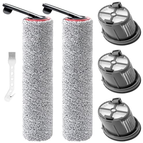 KiimSin accessori per Dreame H14, H14 Pro, H14 Dual Parti di ricambio aspirapolvere umido e secco, 2 spazzole rullo + 3 Filtro + 1spazzole