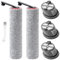 KiimSin accessori per Dreame H14, H14 Pro, H14 Dual Parti di ricambio aspirapolvere umido e secco, 2 spazzole rullo + 3 Filtro + 1spazzole