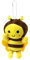 -Plüschtier Kuscheliges Bienenkissen Weiches Honigbienen-Umarmungskissen Stofftier Biene Plüschtier Kuscheltier Plüschtier Puppe