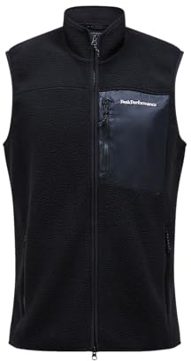 Peak Performance Herren Pile Weste, black, L