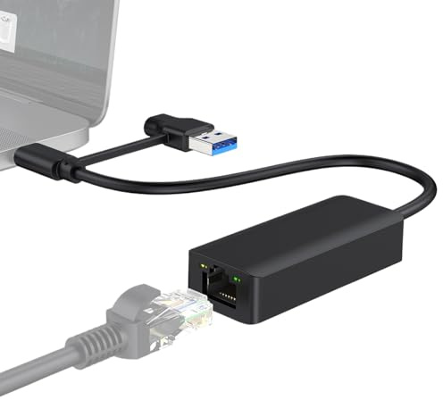 Convertisseur réseau gigabit Filaire Carte Ethernet Externe gigabit | USB 3.0 Réseau Gigabit Câble Pour Ordinateur Portable Et Accessoires Auto, Téléphonie, Jeux Vidéo, Informatique