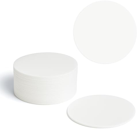 Winsome 1lb Wax Discs for Jam & Pickle Sealing – 200 Round Wax Papers for Homemade Preserves, Chutneys & Jars | Airtight Food Storage Discs for 1lb Jars