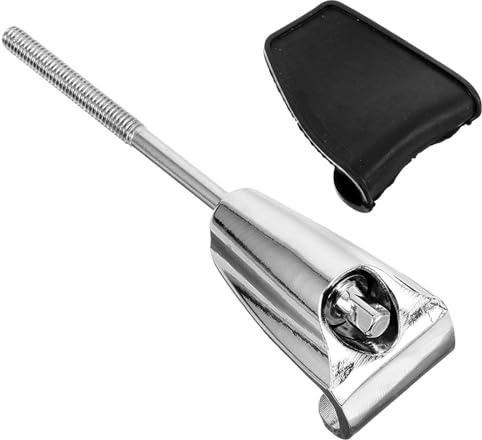 Levemolo Schlagzeug Zubehör Klauenhaken aus Zinklegierung mit Gummischutz Vielseitig und Fein Verarbeitet für Snare Drum und Bassdrum Trommelverbinder