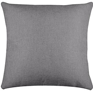 LOVELY CASA Bea Kissen Polyester anthrazit 50 x 50 cm