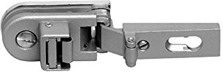 Cerniera per vetri - battuta esterna - CF01028 - Nichel opaco