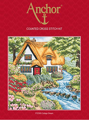 Cross Stitch Kit: Cottage Stream