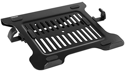 Duronic Laptop Attachment Stand DML7 | Desk Mount Support Tray for Laptop, Tablet or MacBook | VESA 75/100 Head | 5kg Capacity | Compatible with DM15 DM25 DM35 DM45 DM55 DM65 DMUSB DMDC DMG