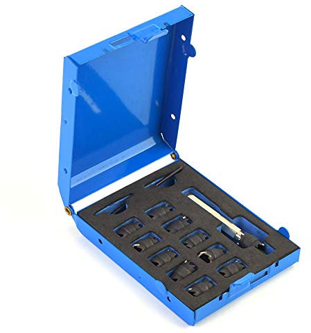 Juego de 13 brocas de doble cara para soldadura de puntos, brocas hexagonales, herramientas de extracción