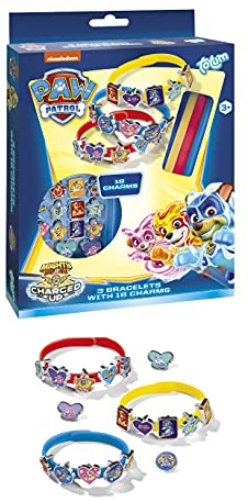 Totum bastelset Pfote Patrol junior 4-teilig, Blau,Gelb,Rot