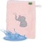 Smithy Waschlappen Baby ELEFANT | 100% Baumwolle Frottee | Waschhandschuh Kinder | Jungen & Mädchen | Geschenk zur Geburt