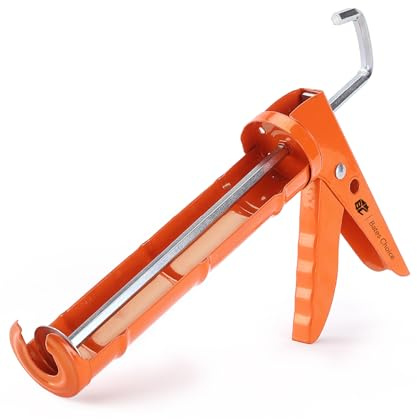 Bates - Caulking Gun, 10:1 Thrust Ratio, Silicone Gun, Dripless Caulk Gun, Silicone Caulk Gun, Hand Caulking Guns