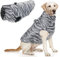 Oslueidy Reflektierender Hundemantel,Winterhundejacke Warme Welpenweste wasserdichte Haustierkleidung Bekleidung für kleine mittlere Hunde Chihuahua Teddy Bomei Schnauzer