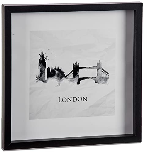 ARTE REGAL Holzbild London/New York 32 x 32, sortiert, Normal