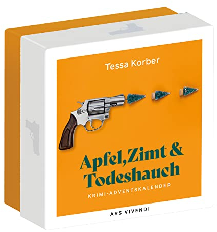 Apfel, Zimt und Todeshauch 2023: Krimi-Adventskalender. Spannend-humorvolle Geschichte von Tessa Korber um Miss Appleby und Cinnamon. 24 Karten zum ... in Schachtel mit 24 Karten zum Aufhängen