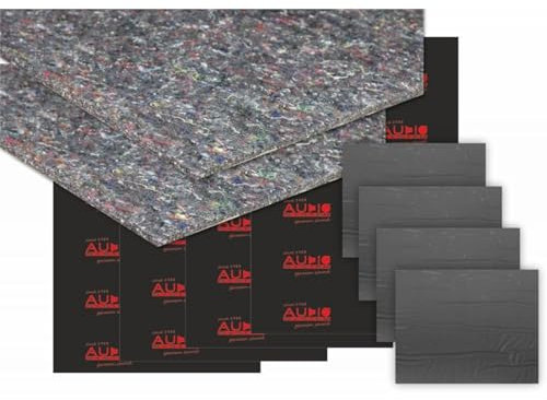 AUDIO SYSTEM DOOR KIT 1.0 Dämm-Material Pack (SILENCE FLEECE + ALU SHEET 250 + ALUBUTYL 1500)