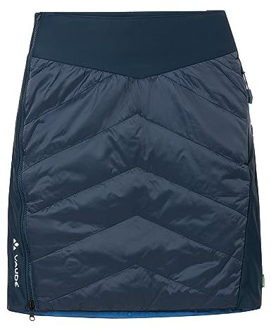 VAUDE Damen Women's Sesvenna Reversible Skirt Ii Shorts, Dark Sea/Blue, 44 EU