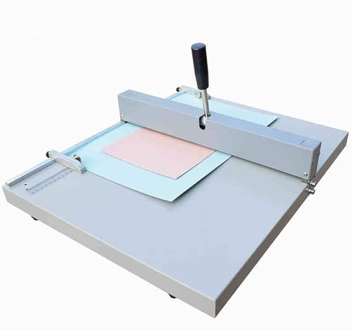 QUTBAG Manuelle Rillmaschine, A3-Rillmaschine für Falzpapier mit Positionierungslineal und 2 Blöcken, Kartenfalzmaschine für Grußkarten, Broschüren, Fotoeinladungen, Menüs