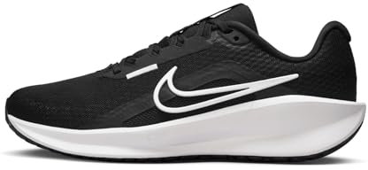 NIKE W Downshifter 13, Sneaker Mujer, Black White Dk Smoke Grey, 42.5 EU