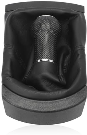 AUROLYNNE Pomo Palanca Cambios 5 Velocidades Negro Compatible Ibiza 2002 2003 2004 2005 2006 2007 2008 2009 2010