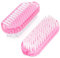 G2PLUS Doppelseitige Nagelbürste Handbürste Schonende und effektive Badebürste 2 Stück Nail Brush,2 Rosa Finger Bürste