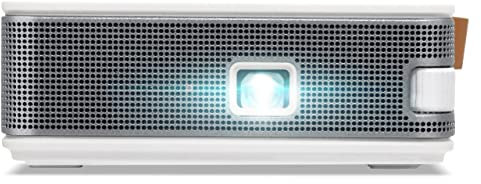 AOpen PV11a powered by Acer DLP-LED projector (FWVGA (854 x 480 pixels) 360 LED lumens, 1,000:1 contrast, 3D, keystone, 1x 2 watt speaker, HDMI (HDCP)) business/education (Renewed)