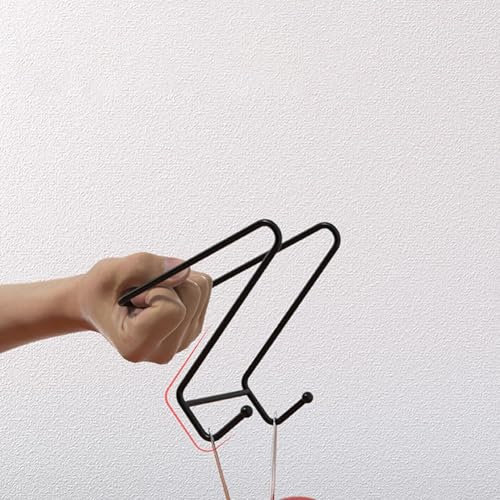 Eisenrahmen Aufbewahrungsregal, DIY Handwerk Buchhalter Fotosockel, organisieren Sie Ihre Sachen (7,6 cm)