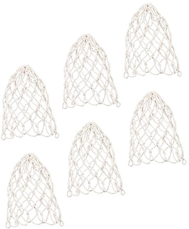Anneome 6stücke Billardtischtaschen Aus Baumwolle Netze Für Billard Container Zur Aufbewahrung Halter Für Billardbälle