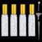 4PCS 10ml Mini Empty Glass Perfume Atomiser, Portable Clear Empty Glass Perfume Spray Bottles, Refillable Spray Perfume Bottles Fine Mist Cosmetic Container for Travel and Daily Use