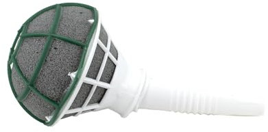 Trocken Steckschaum Straußhalter 8x18cm - gekippt & gerade verstellbarer Kopf - Bouquethalter für Hochzeitsstrauß & Wasserfallstrauß - Steckschwamm Brautstraußhalter für Kunstblumen Trockenblumen