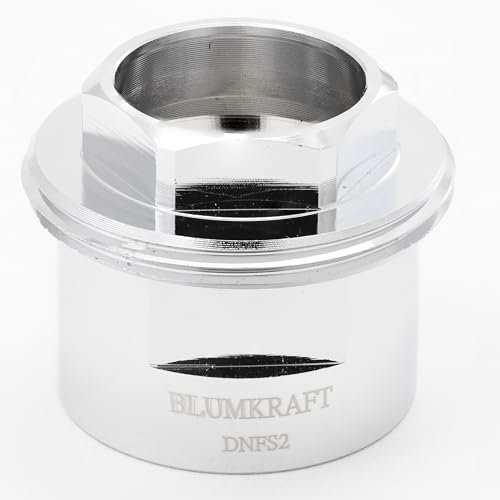 BLUMKRAFT Metalladapter für M20 Heizkörper, kompatibel mit DANFOSS Serie 2 bis 1998 auf M30 x 1.5 für Thermostat/Thermostatkopf M30x1.5 Stecker