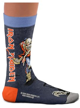 Sock Affairs Iron Maiden Socks - Officially Licensed Product, Gift Idea for Metal Fans, Cotton Socks, 2 Sizes, 4-7 and 7½-11½