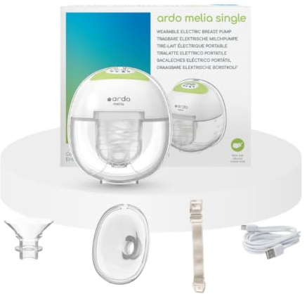 Ardo Melia Wearable Breast Pump. Award Winning Hands Free Single Pump. | Swiss Quality, Lightweight & Quiet. Ultimate Comfort & Optimal Milk Flow. Trusted Manufacturer of Hospital Pumps. Only 249g