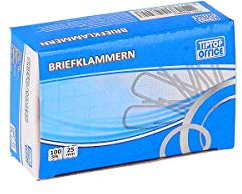 TTO Büroklammern 25mm, 100 Stück