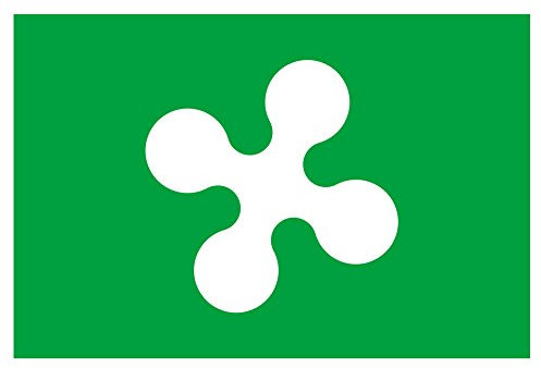 BANDIERA LOMBARDIA - DIM. 1 x 1,5 mt - 100% POLIESTERE