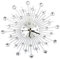 GOTOTOP Wall Clock Metall diamonds clock Crystal Star Home Decoration Clock with Cutlery, Kitchen Clock (33*33cm)