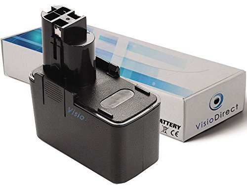 Batterie pour Bosch PAG12V GBH12VRE GSR12VE-2 GSB12VE-2 PSR12VE-2 3000mAh 12V -VISIODIRECT-
