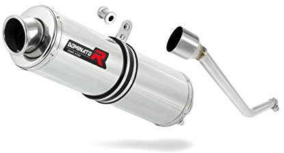DR 125 SM Pot d'échappement ROND Silencieux Dominator Exhaust Racing Slip-on