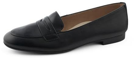 Paul Green Damen, Frauen Riemchenballerinas,Slip-ons,spangenballerinas,Mary-Jane,weiblich,Lady,Ladies,Women's,Woman,SCHWARZ (SCHWARZ),41 EU / 7.5 UK