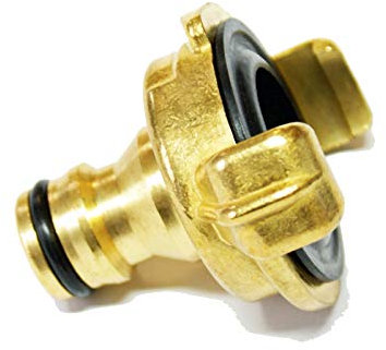 Messing Gartenschlauch Adapter Übergang GK auf Steckkupplung Schnellkupplung