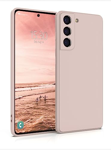 MyGadget Cover per Samsung Galaxy S22 - Custodia Protettiva in Silicone Morbido – Case TPU Flessibile - Ultra Protezione Antiurto & Antiscivolo Rosa