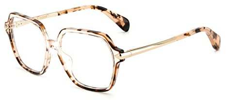 RAG & BONE Brille RNB3052/G Größe 55-16 mm Beige Havana