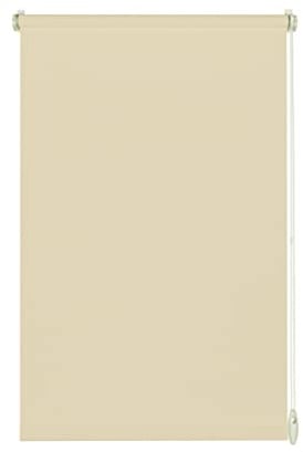 YOURSOL EasyFix Rollo Tone in Beige, 60 x 150 cm, Rollo Ohne Bohren, Klemmfix Rollo, 75% Blickdicht und lichtdurchlässig