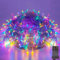 mesion Lichterkette außen innen LED Lichterkette 20m 200LEDs mit Timer, 8 Modi, Memoryfunktion, IP44 wasserdicht, Lichterkette außen Strom für Weihnachtsdeko Party Hochzeit H